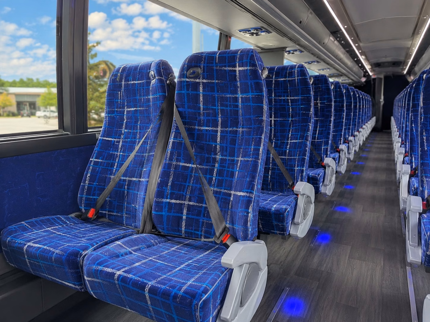 plano airport transfer charter bus rentals